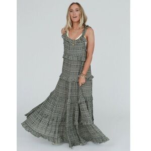 Leana Aztec Print Maxi Dress 3BN